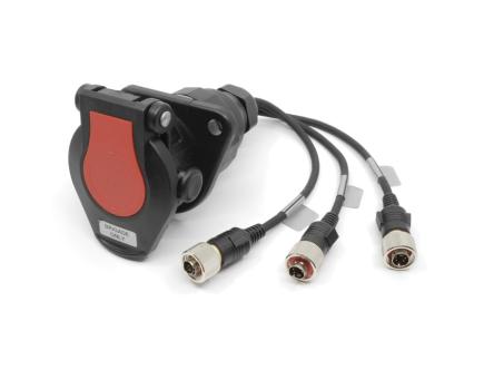 Brigade SP-15A-01 Kabel Elite 15-Pin-Buchse für Kabine und 3 kabinenseitige Kameraanschlüsse 